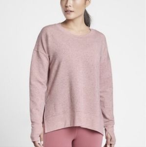 Athleta Balance sweatshirt - pink xlt